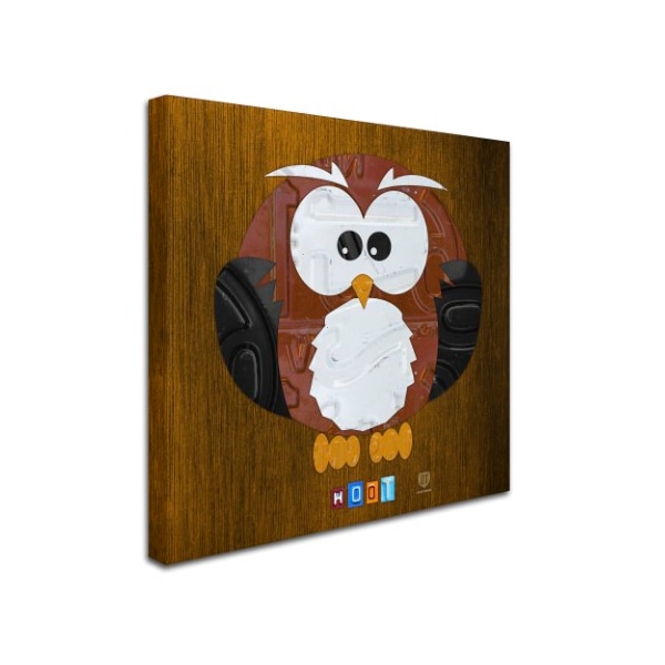 Design Turnpike 'Hoot The Owl' Canvas Art,14x14